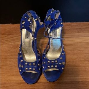 Steve Madden blue “Kerrin” heels